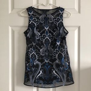 White House Black Market dressy tank/shell